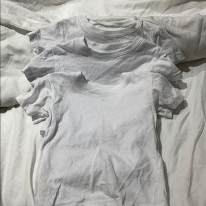 White t shirts 2-3 t GUC little me brand